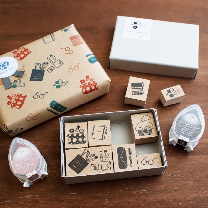 Stamp Marche Kitani Sonomi Rubber Stamp Set - Inside My Bag