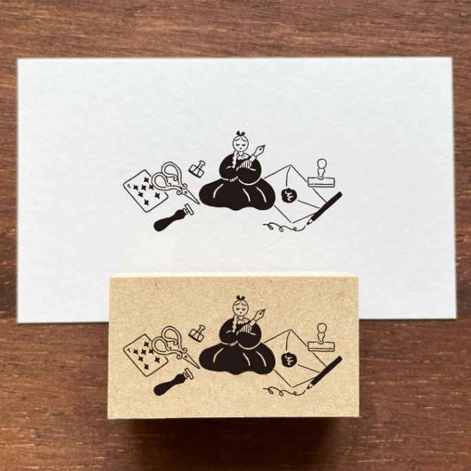 Stamp Marche Rubber Stamp - Stationery