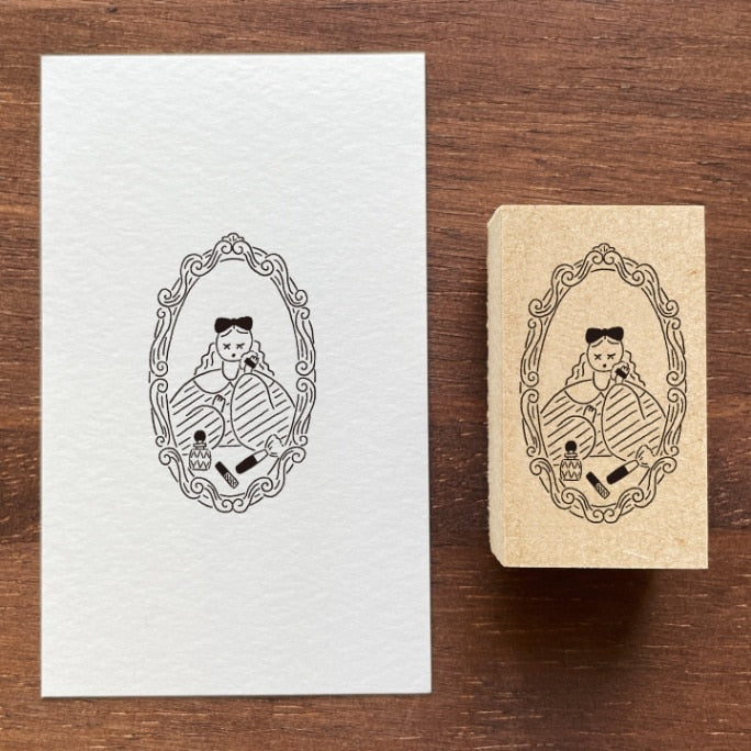 Stamp Marche Rubber Stamp - Makeup