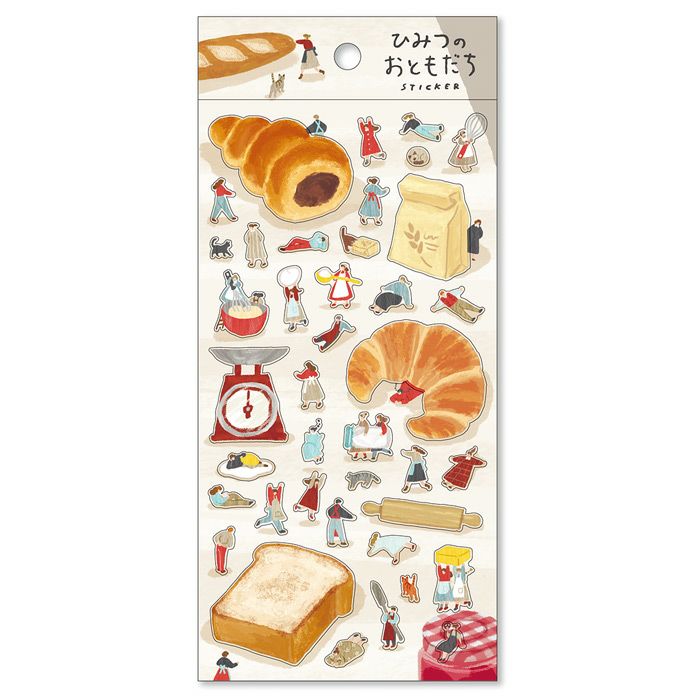 Mind Wave Secret Friends Sticker Sheet - Secret Baking