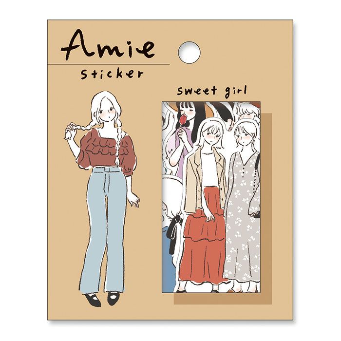 Mind Wave Amie Sticker Flakes - Sweet Girl