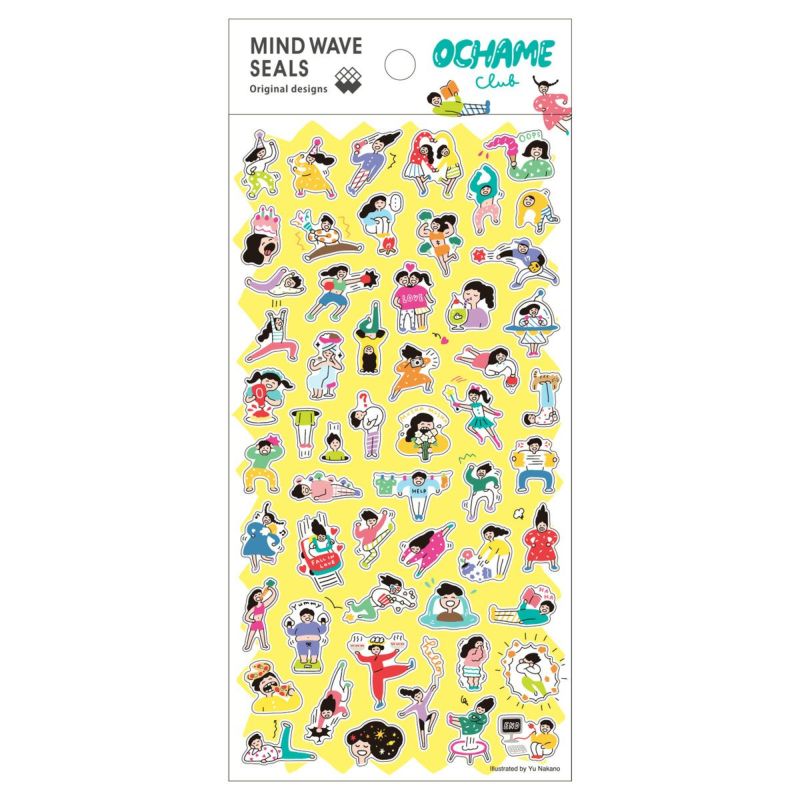 Mind Wave Seals Sticker Sheet - Ochame Club