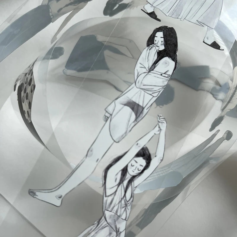 Ding Ding Vol 4 Clear PET Tape - #11 Ink White