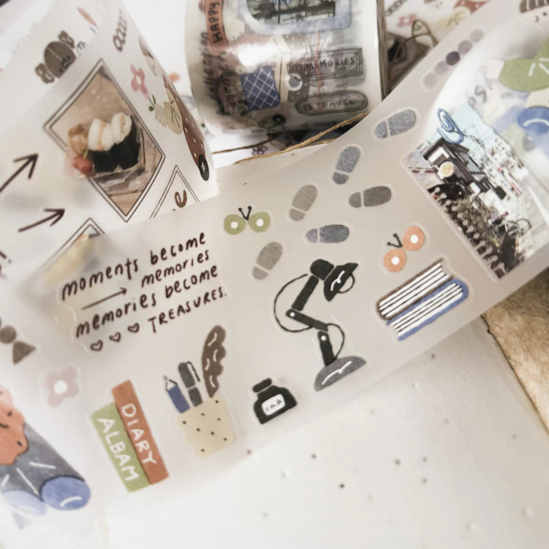 Journal Pages x rabch.jpg x Haba Megumi Kiss-cut PET Tape - After Trip