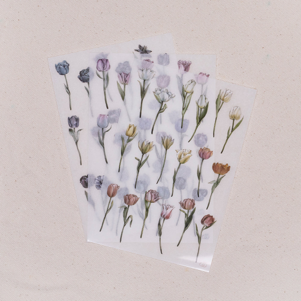 Loi Design Transfer Sticker - Tulip