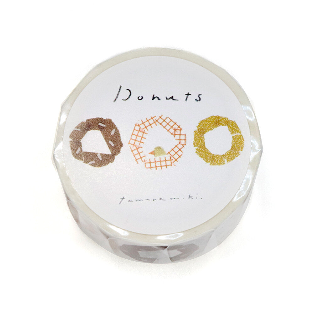SAIEN x Miki Tamura Washi Tape - Doughnuts