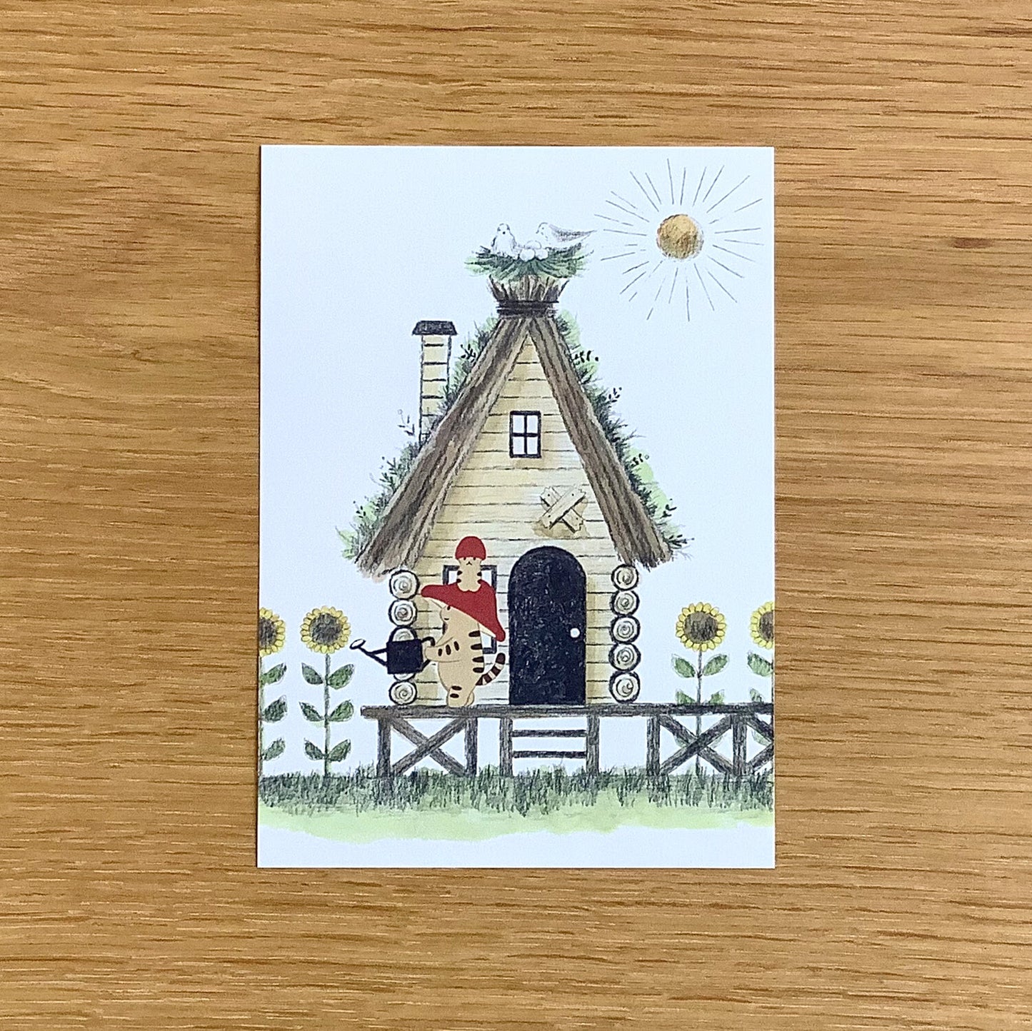 4legs Mushroom Cat A6 Paper Set (6 designs)