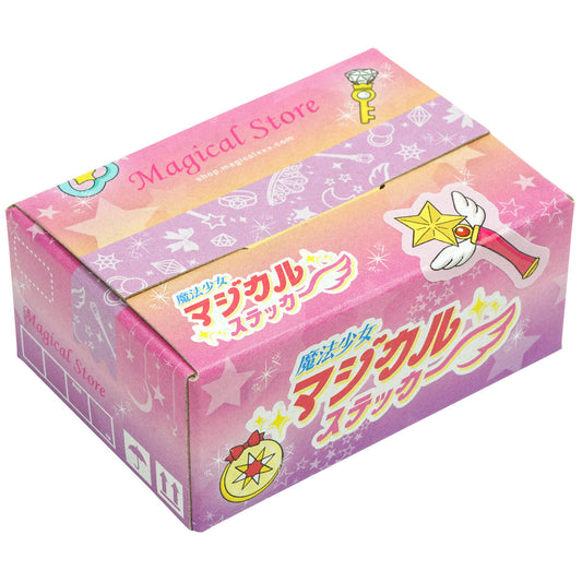 Greeting Life Inc. Shipping Box Sticker Flake Set - Magical Girl