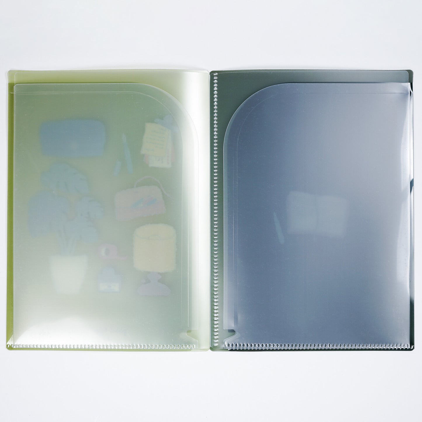 Greeting Life Inc. Yusuke Yonzo 6 Pocket A5 File Folder