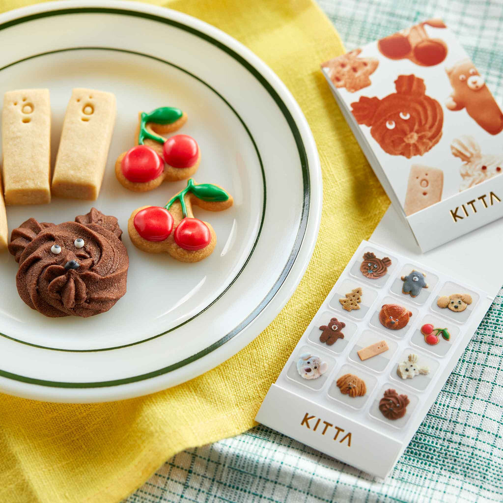 King Jim Kitta Portable Clear Tape Stickers - Cookies