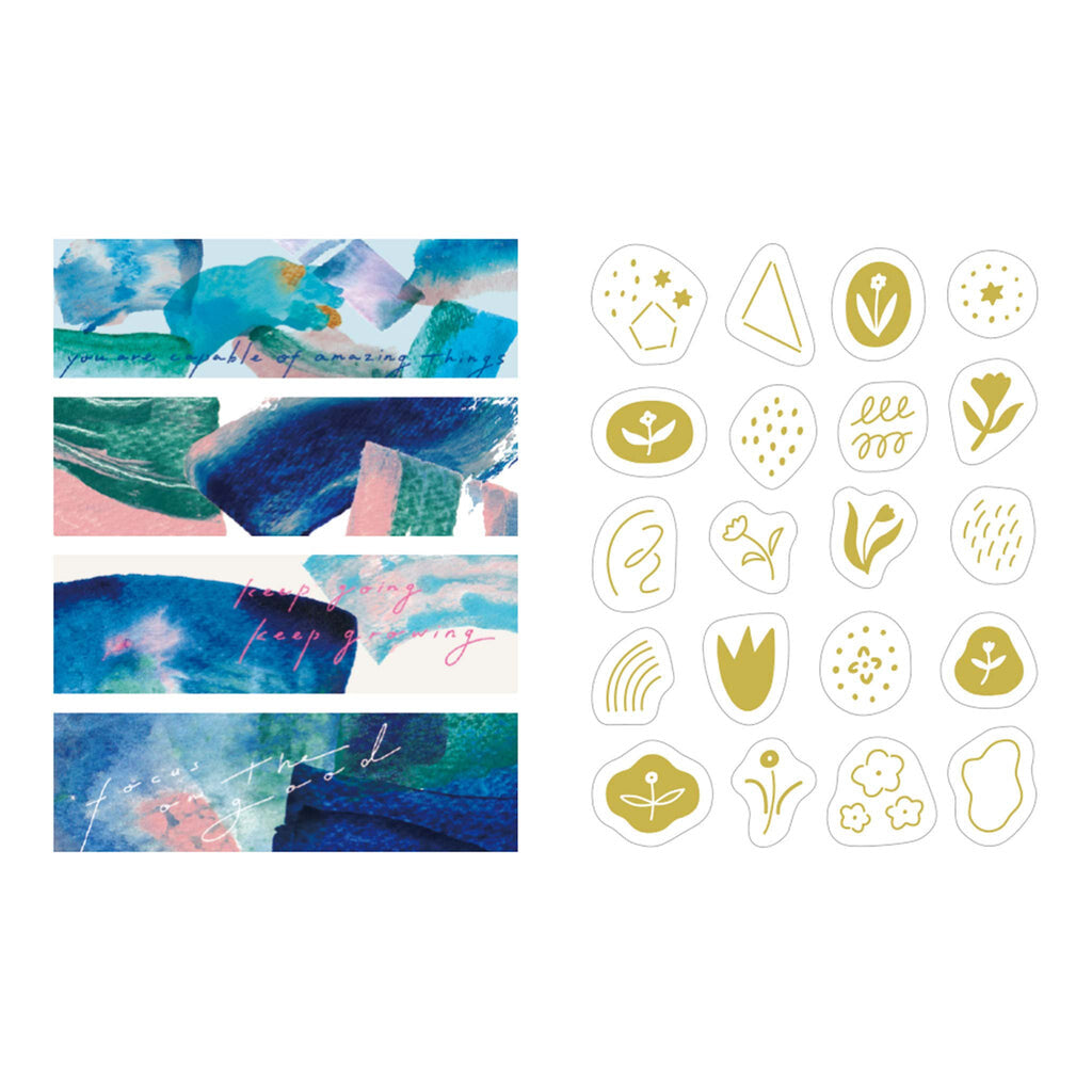 King Jim Kitta Portable Washi Tape - Message