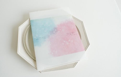 YOHAKU A5 Clear File - Hanagumori M-182