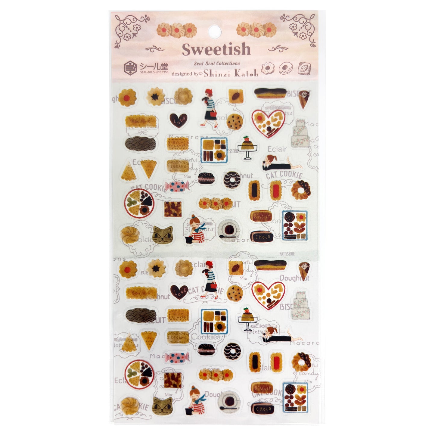 SHINZI KATOH Sticker Sheet - Sweetish