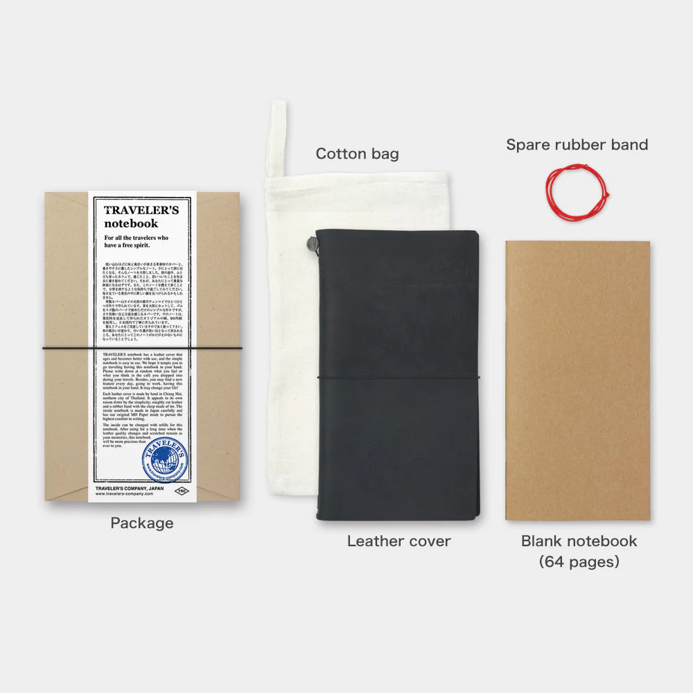 TRAVELER'S notebook Regular Size Black