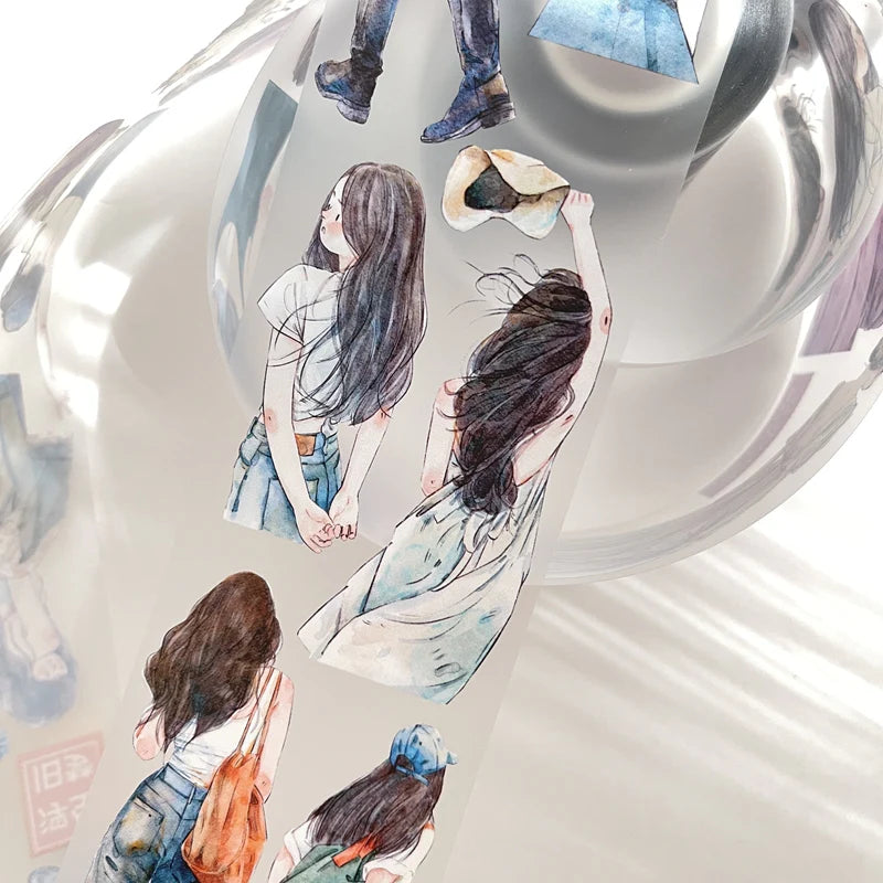 Seahorse Forest Vol 1 Clear PET Tape - A3 Old Dream