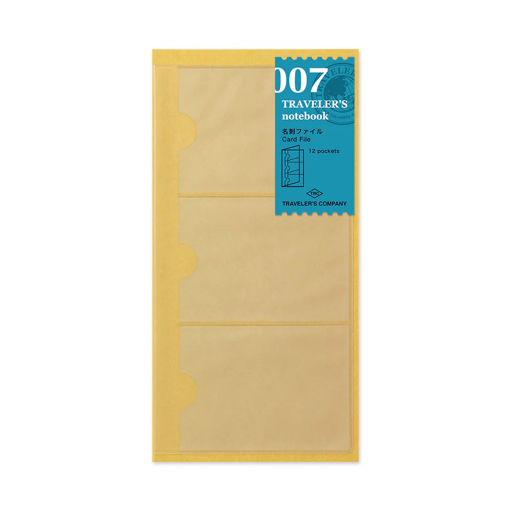 TRAVELER'S notebook Regular Size 007 Card File
