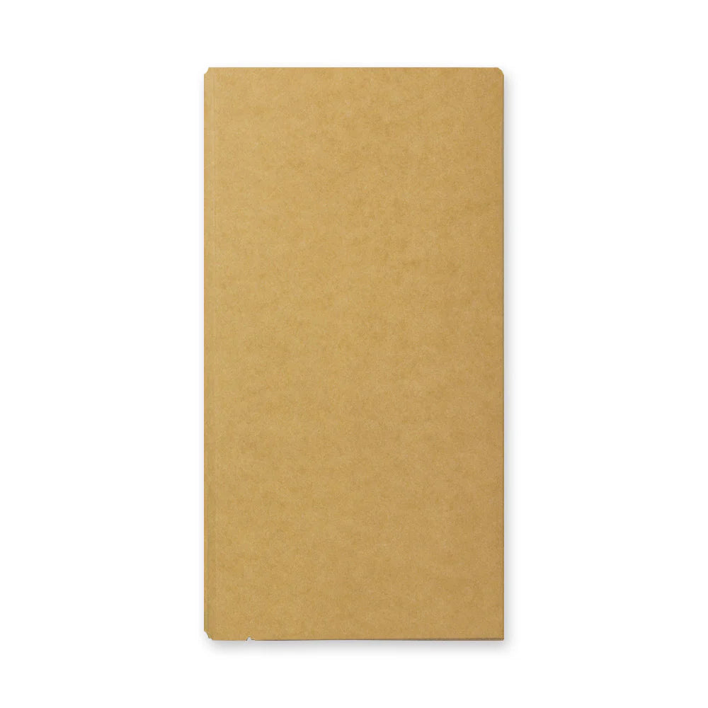 TRAVELER'S notebook Regular Size 020 Kraft Paper Folder Refill