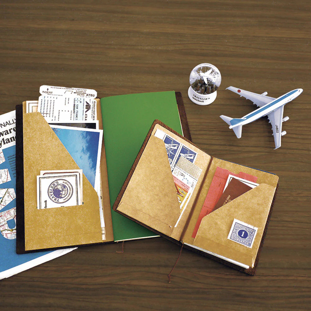 TRAVELER'S notebook Regular Size 020 Kraft Paper Folder Refill
