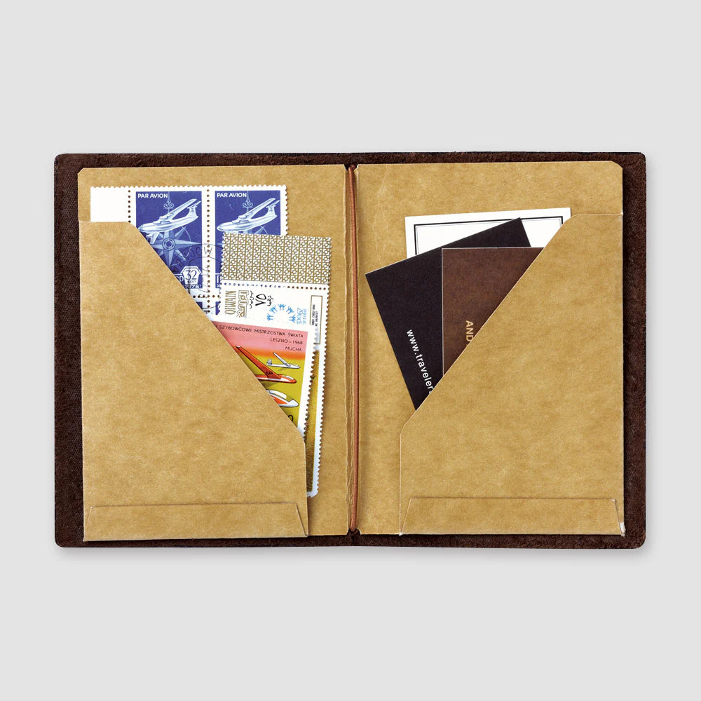 TRAVELER'S notebook Passport Size 010 Kraft Paper Folder