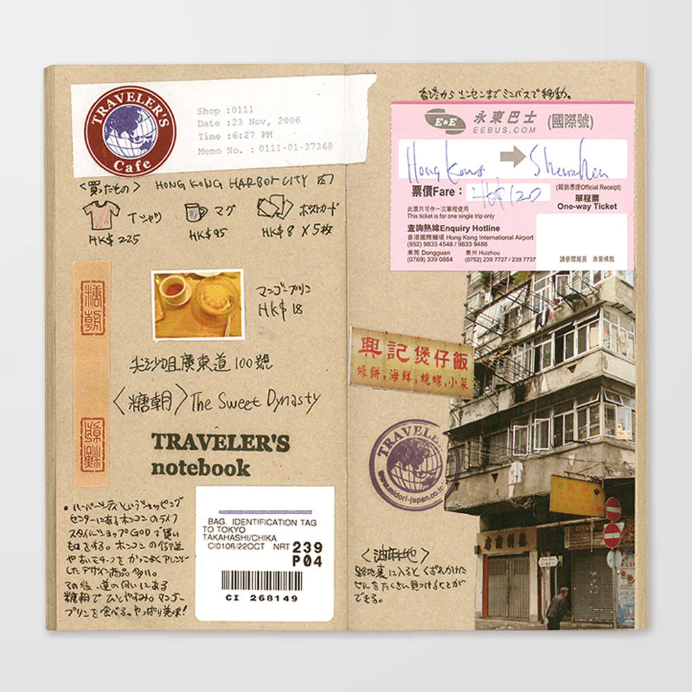 TRAVELER'S notebook Regular Size 014 Kraft Paper Refill