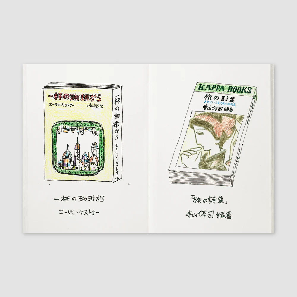 TRAVELER'S notebook Passport Size 008 Sketch Paper Refill