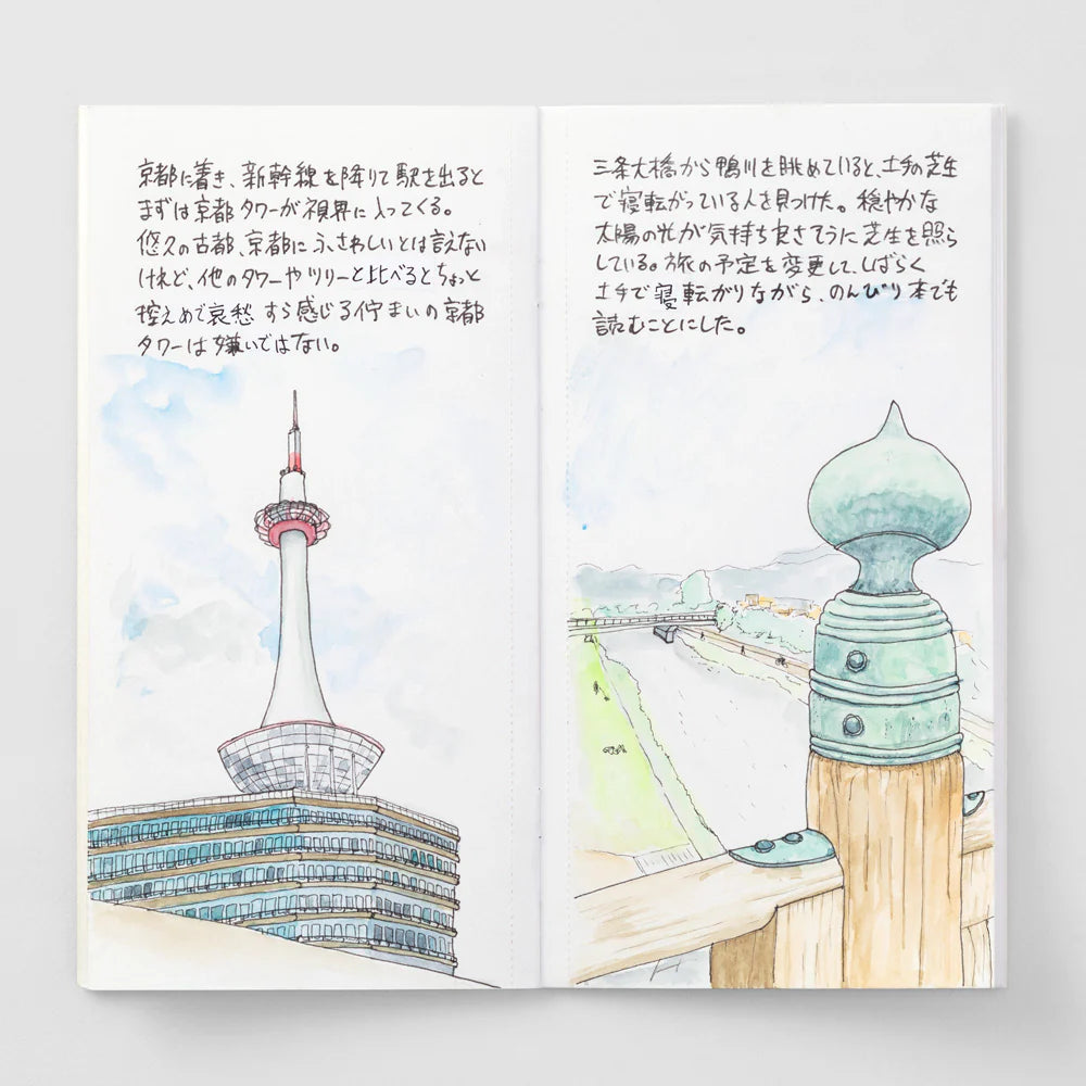 TRAVELER'S notebook Regular Size 027 Watercolor Paper Refill