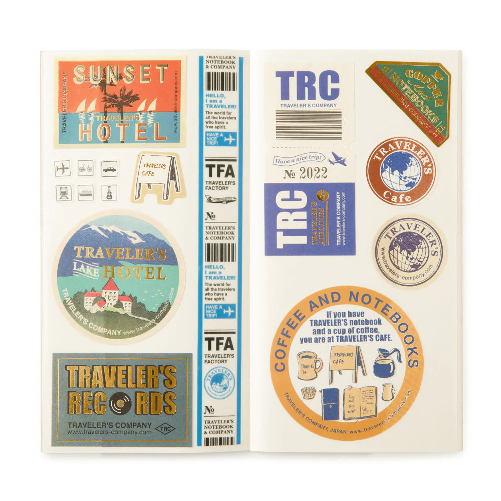 TRAVELER'S notebook Regular Size 031 Sticker Release Paper Refill