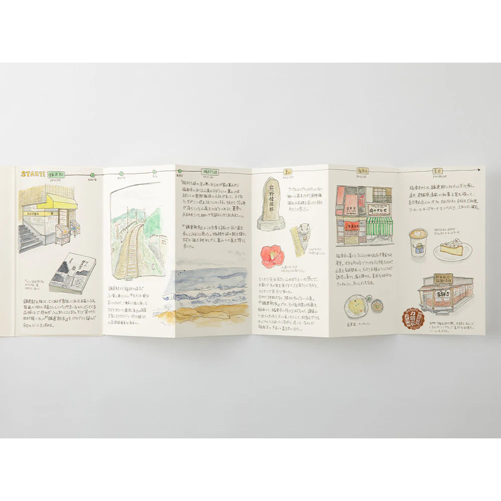 TRAVELER'S notebook Regular Size 032 Accordian Fold Paper Refill