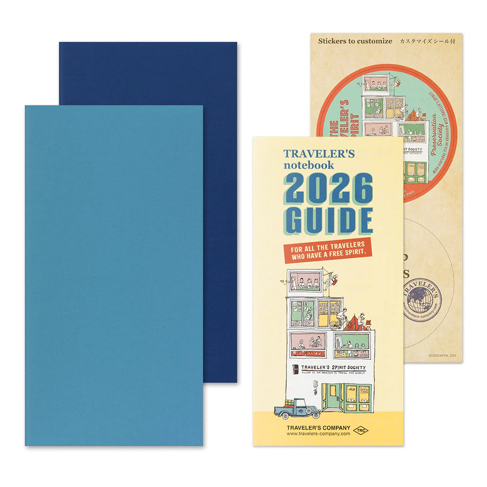 PRE-ORDER TRAVELER'S notebook 2026 Weekly + Memo - Regular Size