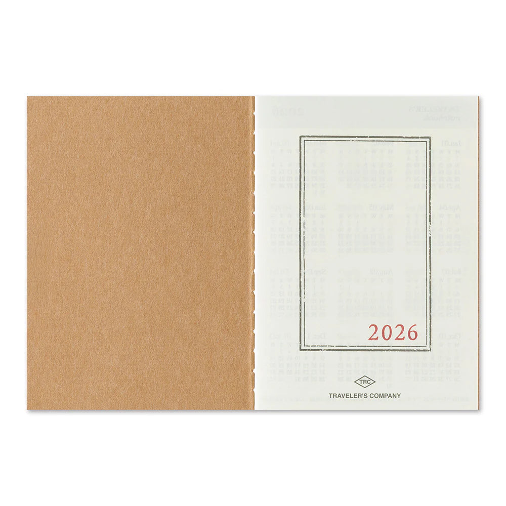 PRE-ORDER TRAVELER'S notebook 2026 Monthly Diary - Passport
