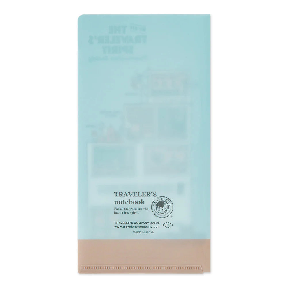 PRE-ORDER TRAVELER'S notebook Clear Folder 2026 - Regular Size