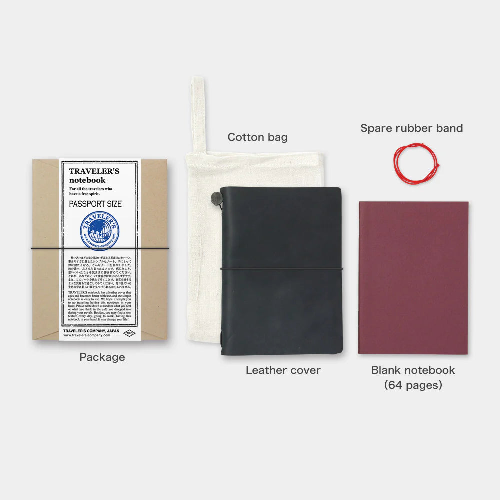 TRAVELER'S notebook Passport Size Black