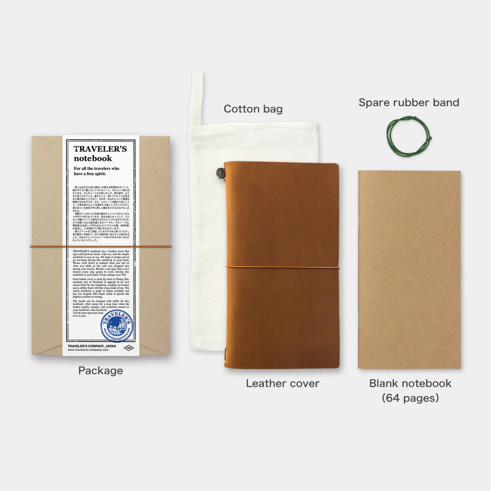 TRAVELER'S notebook Regular Size Camel