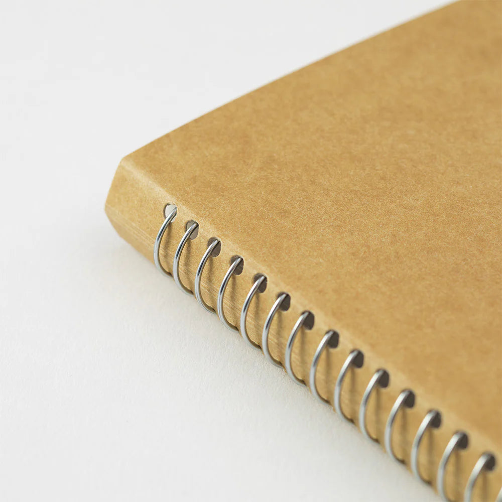 TRAVELER'S COMPANY Spiral Ring Notebook - A5 Slim Watercolor Paper