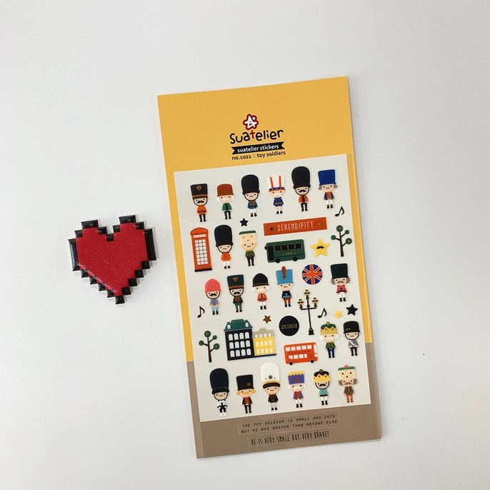 Suatelier Toy Soldiers Stickers