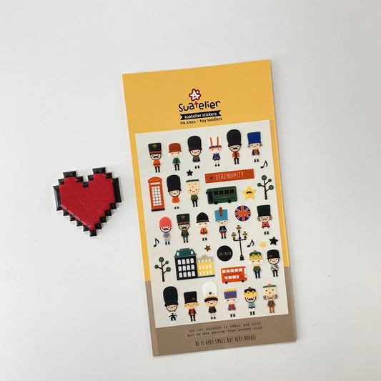Suatelier Toy Soldiers Stickers