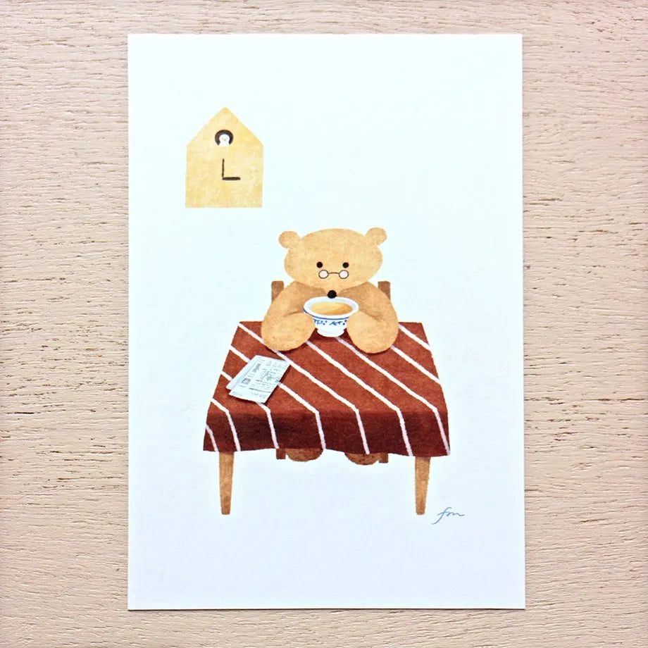 Cozyca x Mariko Fukuoka Postcard Set - Tea Time