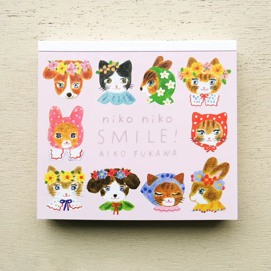 Cozyca x Aiko Fukawa Memo Pad - niko niko SMILE!