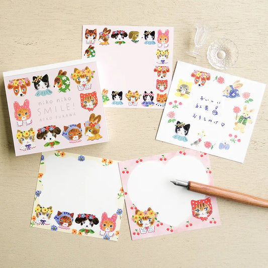 Cozyca x Aiko Fukawa Memo Pad - niko niko SMILE!