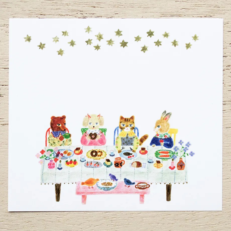 Cozyca x Aiko Fukawa Memo Pad - Little Fluffy Friends