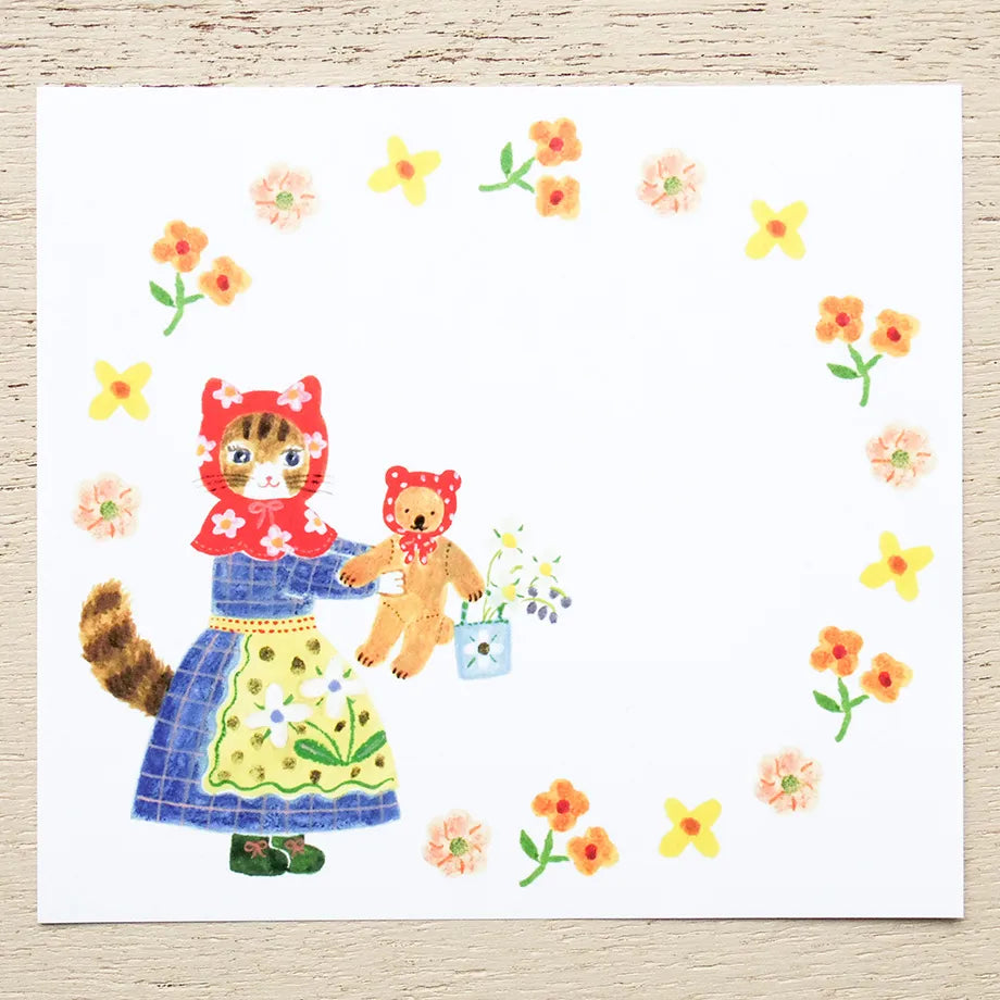 Cozyca x Aiko Fukawa Memo Pad - Little Fluffy Friends
