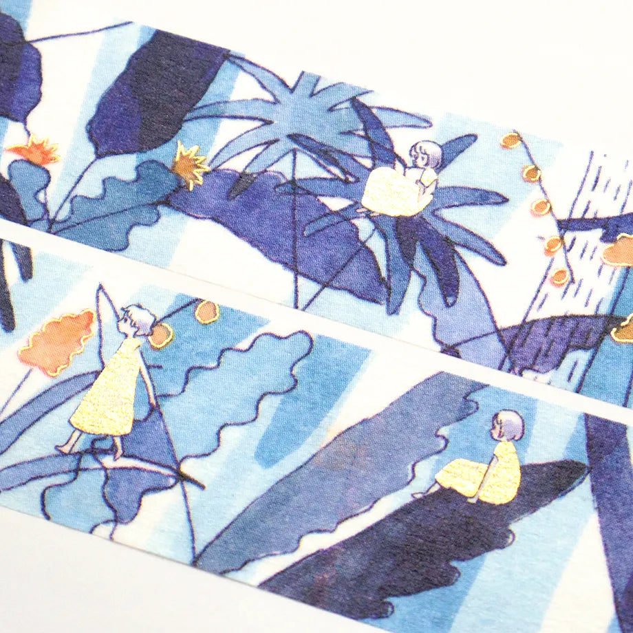 Cozyca x Sairi Fujimaki Foil Stamped Masking Tape - nettai