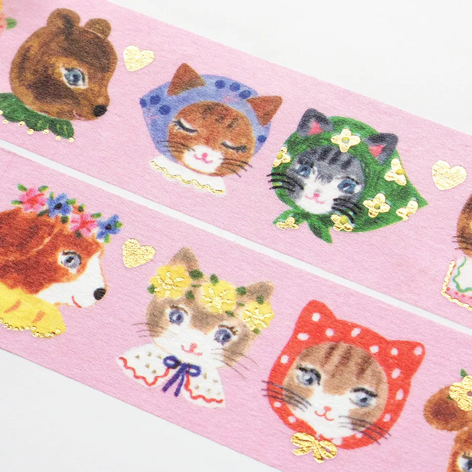 Cozyca x Aiko Fukawa Foil Stamped Washi Tape - niko niko