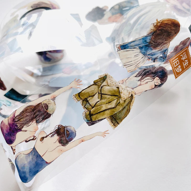 Seahorse Forest Vol 1 Clear PET Tape - A3 Old Dream