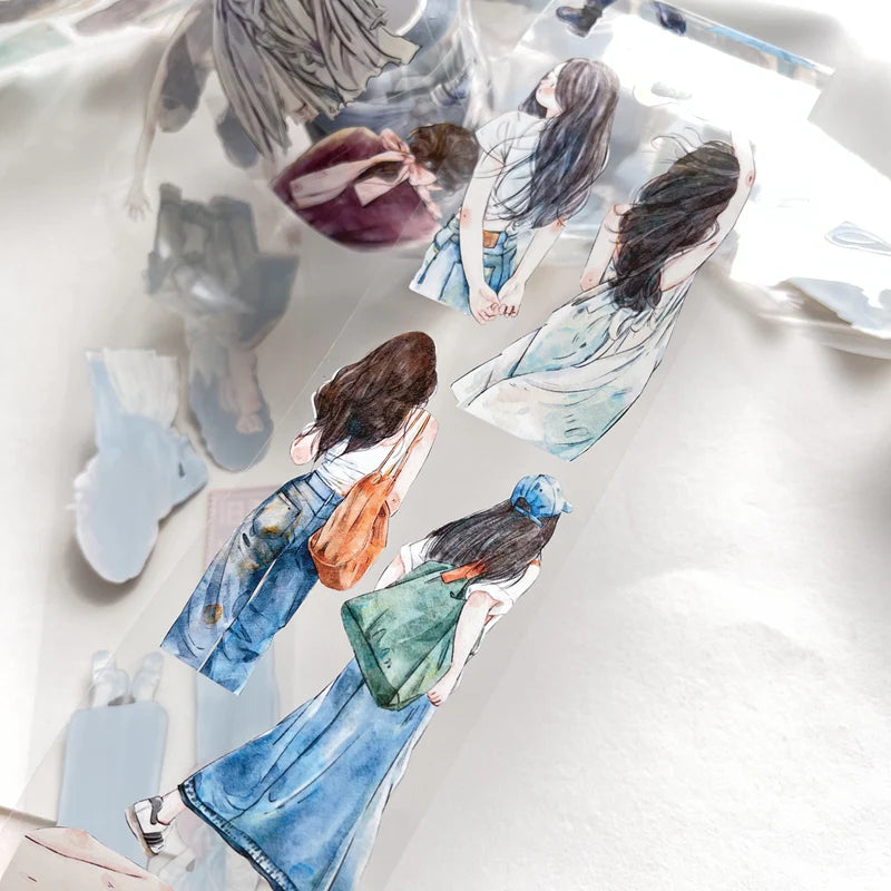 Seahorse Forest Vol 1 Clear PET Tape - A3 Old Dream