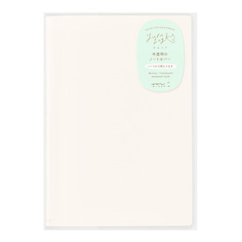Midori Yuru Log B6 Translucent Notebook Cover