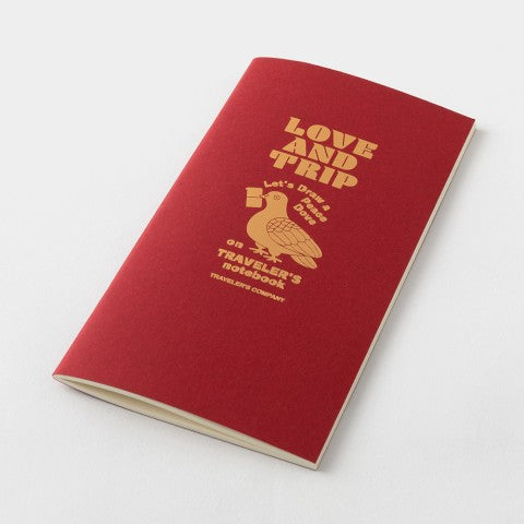 TRAVELER'S notebook Limited Edition LOVE AND TRIP Regular Size Refill