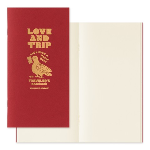 TRAVELER'S notebook Limited Edition LOVE AND TRIP Regular Size Refill