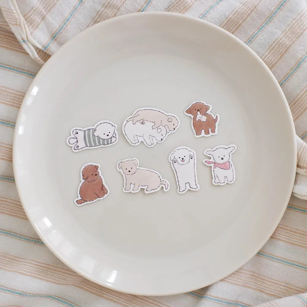 Suatelier Cereal Stickers - Baby Puppy