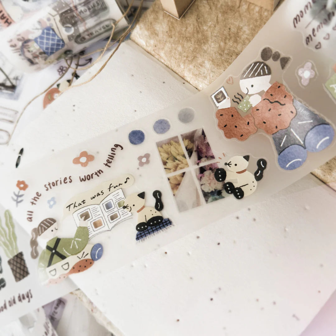 Journal Pages x rabch.jpg x Haba Megumi Kiss-cut PET Tape - After Trip